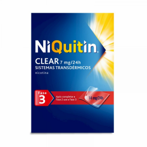 Niquitin Clear , 7 mg/24 h Saqueta 14 Unidade(s) Sist transder