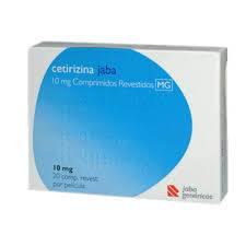 Cetirizina Jaba MG 10 mg x 20 comp revest