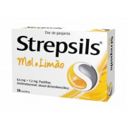 Strepsils Mel e limão x 36 past