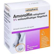 Amorolfina ratiopharm MG 50 mg/ ml x 1 verniz