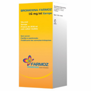 Bromexina Farmoz 1,6 mg/ mL x 200 Xarope