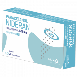 Paracetamol Nideran MG 500 mg x 20 comp