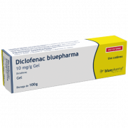 Diclofenac Bluepharma 10 mg/g-100g x 1 gel bisnaga