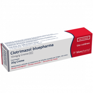 Clotrimazol Bluepharma MG 10 mg/g 20g creme bisnaga