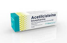 Acetilcistena Bluepharma MG 600 mg x 20 comp eferv