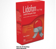 Lidofon 1/ 5 mg x 24 comp chupar