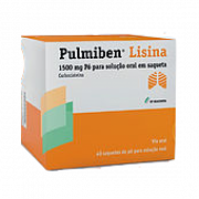 Pulmiben Lisina, 1500 mg x 40 carteiras