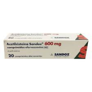 Acetilcisteìna Sandoz MG 600 mg x 20 comp eferv