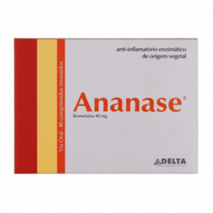 Ananase 40 mg x 40 comp revest