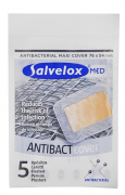 Salvelox Med Antibact Cover 76x54mm X 5