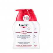 Eucerin Intim Protect Duo Gel higiene ntima pele sensvel 2 x 250 ml com Desconto de 50% na 2 Embalagem