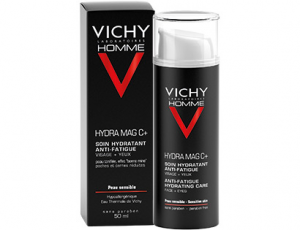 Vichy Homme HYdra Mag C+ Tratamento Antifadiga Rosto + Olhos 50ml