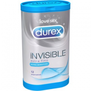 Durex Invisible Extra Sensit Preservx12
