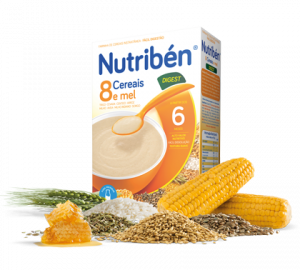 Nutriben 8 Cereais Mel Digest 300g
