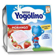 Nestle Yogolino Morango 4X100G 8M
