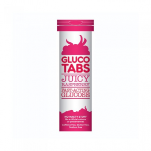 Glucotabs Framboe Past Glucose X 10