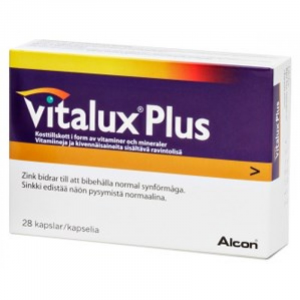 Vitalux Plus Caps X 28