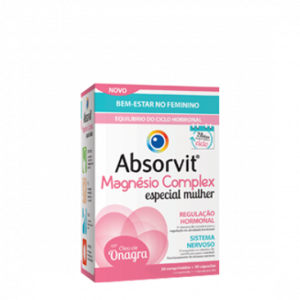 Absorvit Magnesio Especial  Mulher 30comp+30caps