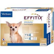 Effitix 26,8/240mg Pip Caes 1,5-4kg X4