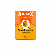 Arkovox Propolis+ Vit C Mel/Limao Comp X 24