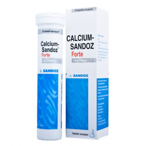 Calcium Sandoz Forte 500 mg x 20 comp efervescente
