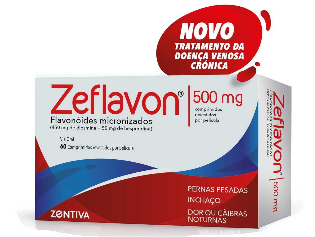 Comprimidos Pernas Cansadas Daflon 1000 mg Daflon